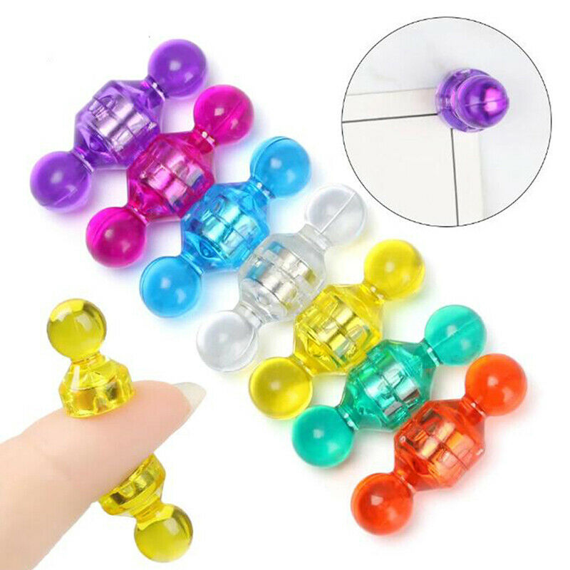 4Pcs/Set Pushpin Neodymium Magnets Cones Magnets Super Magnet Pinboard OfficBDA