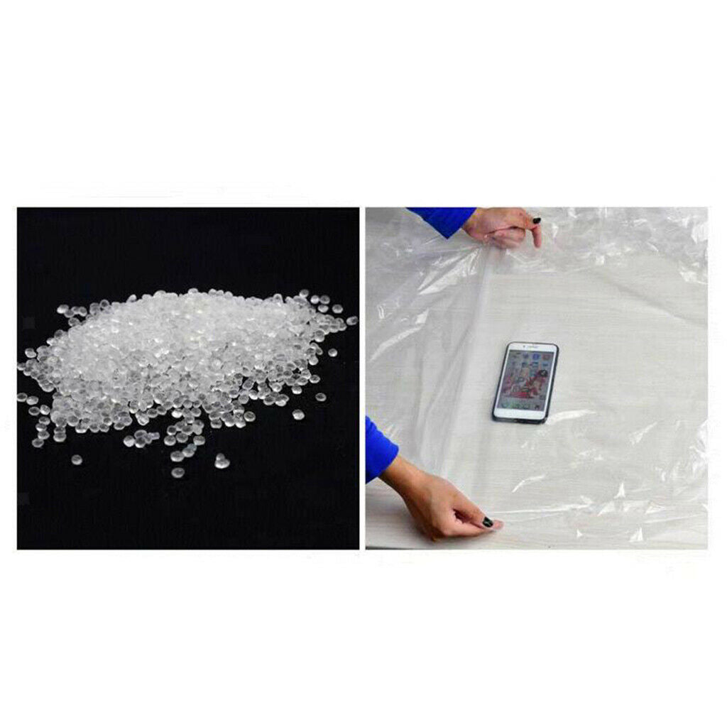 100Pcs Disposable Haircut Capes Barber Home Shawls Perm Apron w/ 8x Hair Clips