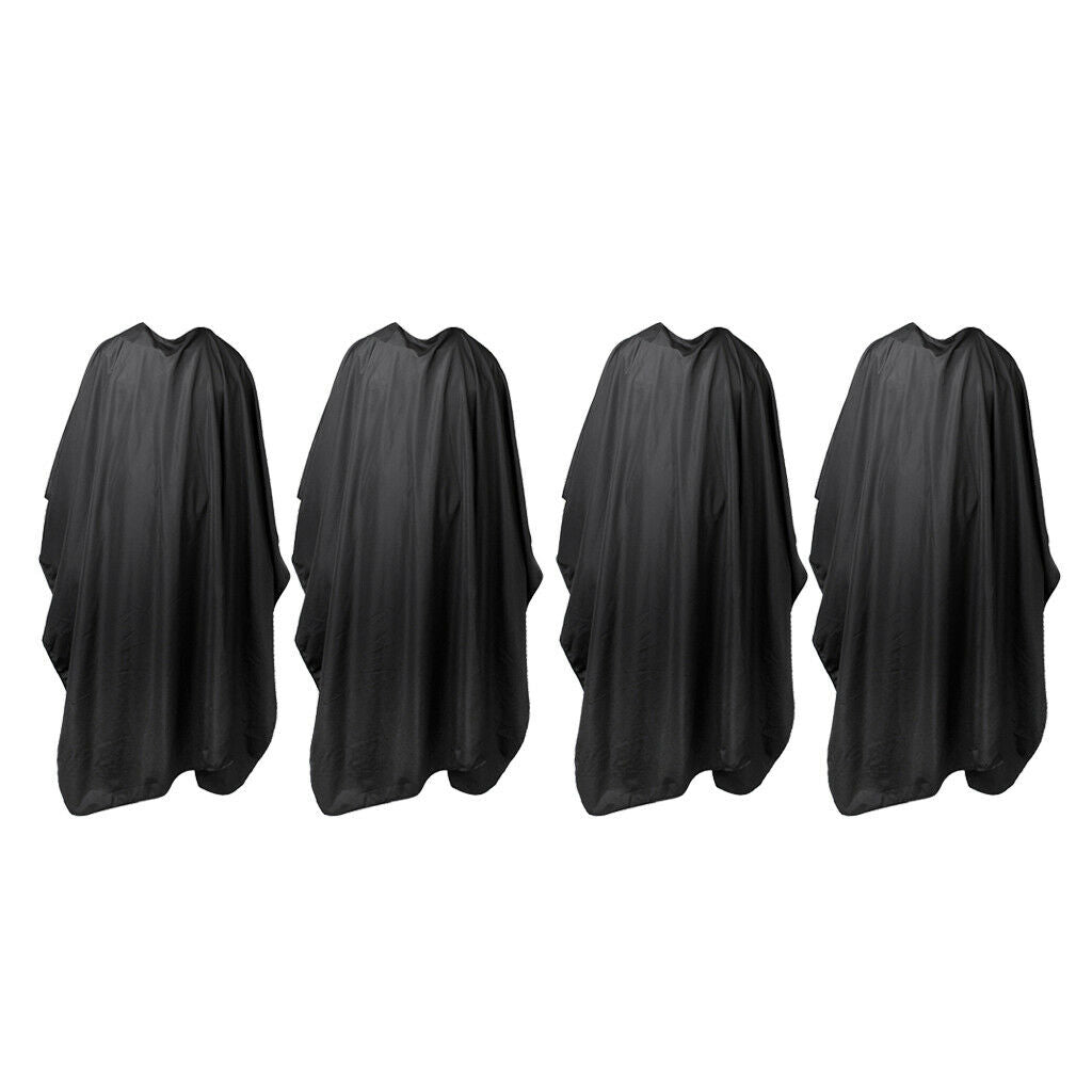 4Pcs Large Salon Barber Hair Cut Cape Cloth Stretch Out Hand Waterproof Gown