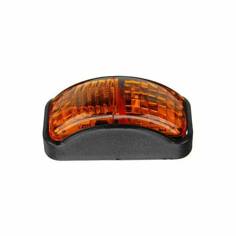 10x Amber LED Side Clearance Marker Lights 12V-24V for Car Truck Trailer Pickup