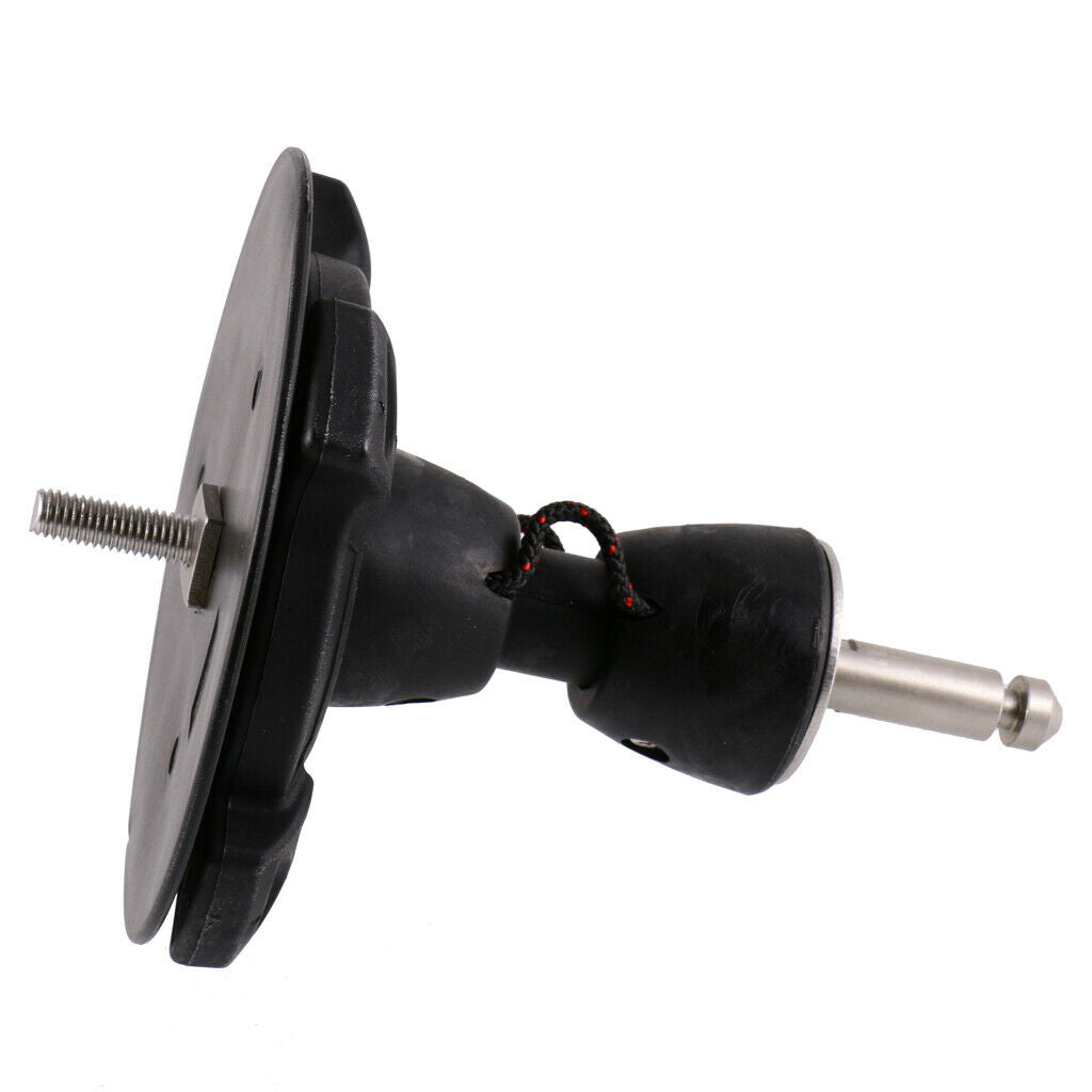 Black Windsurfing Windsurf Board One-Bolt Tendon Joint Mast Base Accessories