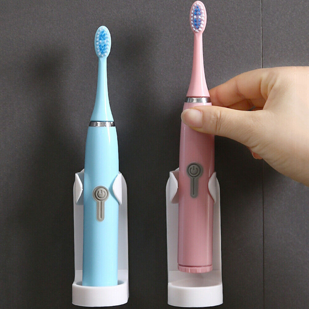 Bathroom Accessories Toothbrush Holder Wall Rack Toothbrush Organizer Stand @