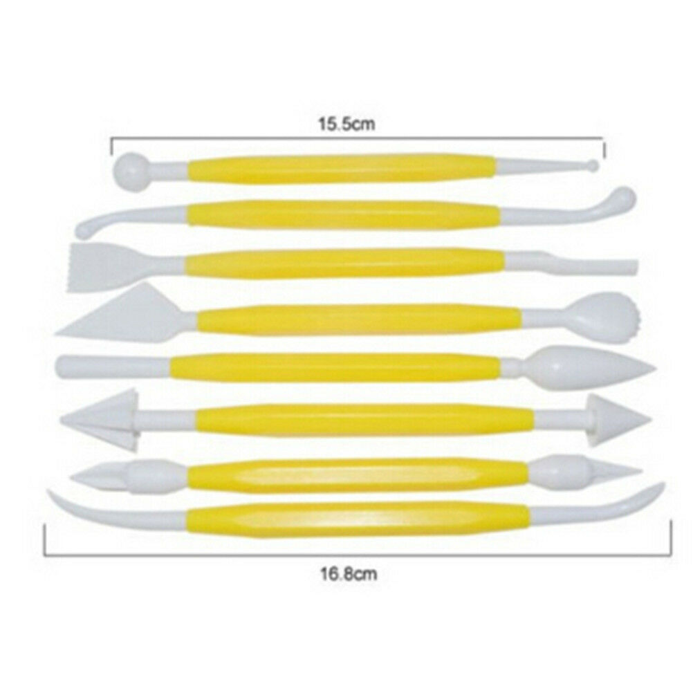 8pcs/set Kids Favorite Polymer Clay Tools Plastic Tools For Shaping Clay .l8