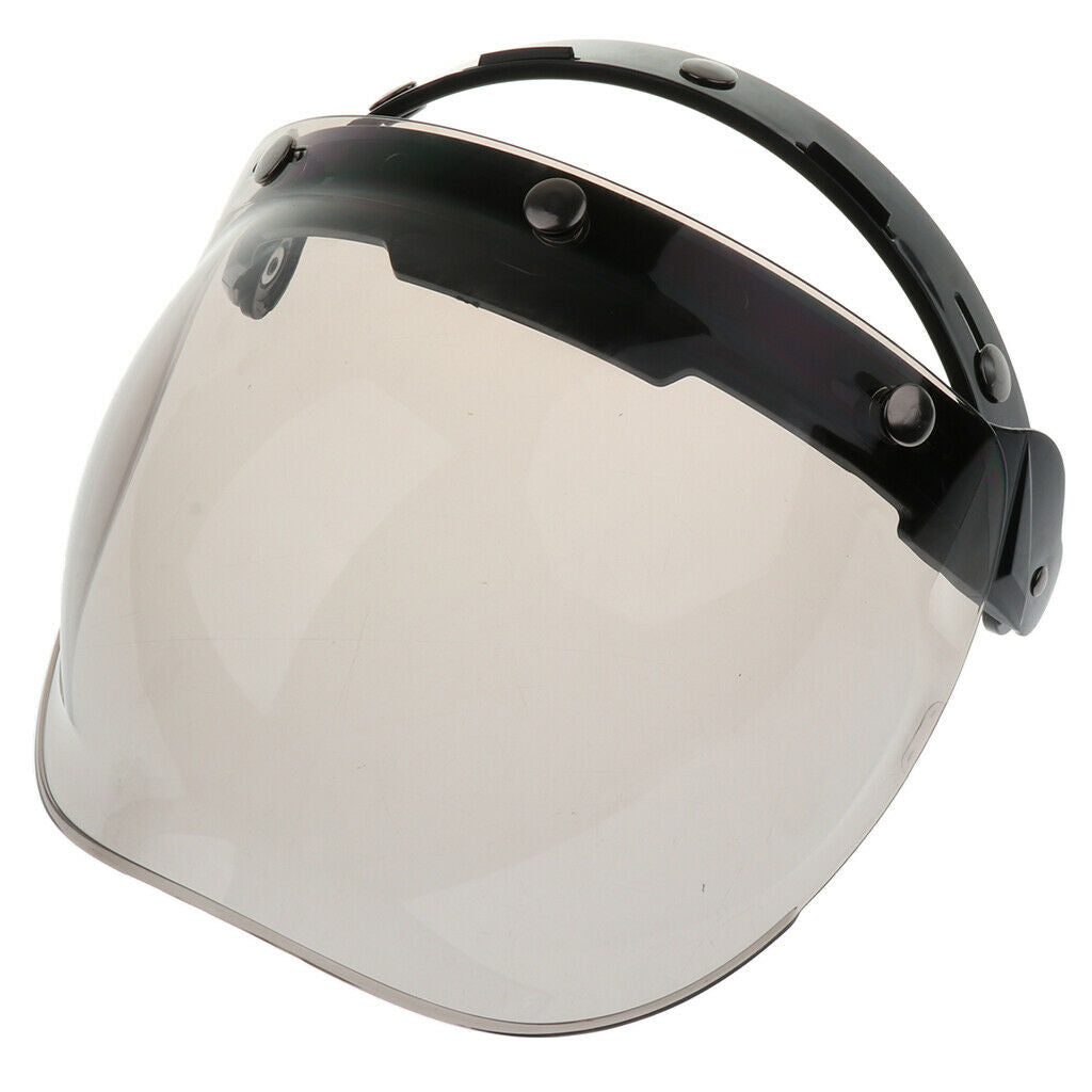 2 Colors Bubble Shield Visor for Biltwell Bonanza Gringo & 3 Snap Helmets