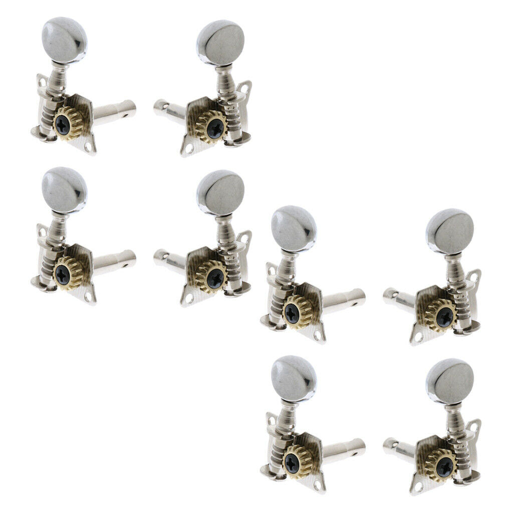 8 Pieces Guitar Machine Heads Strings Tuning Pegs Tuner for Classical Acoustic