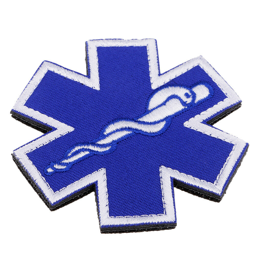 Star of Life  Ambulance Service Badge Patch Patch DIY