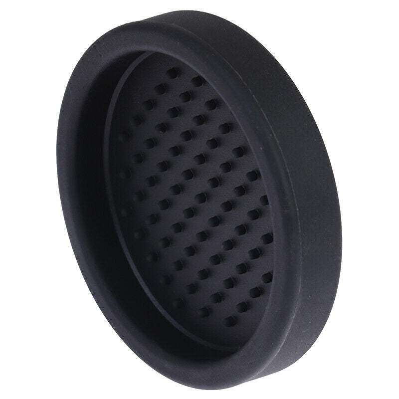 1PCS Black Silicone Round Coffee Tamper Mat Espresso Diameter NO Coffee T.l8