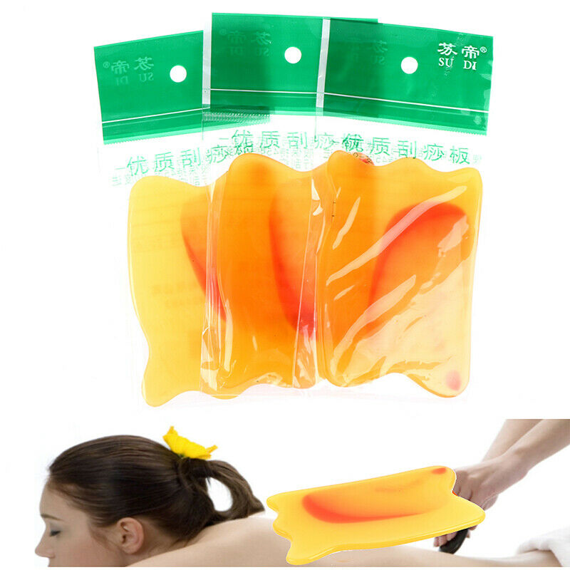 Gua Sha Scraping Massage Tool Body Massager Guasha Board SPA Acupuncture Scra SJ