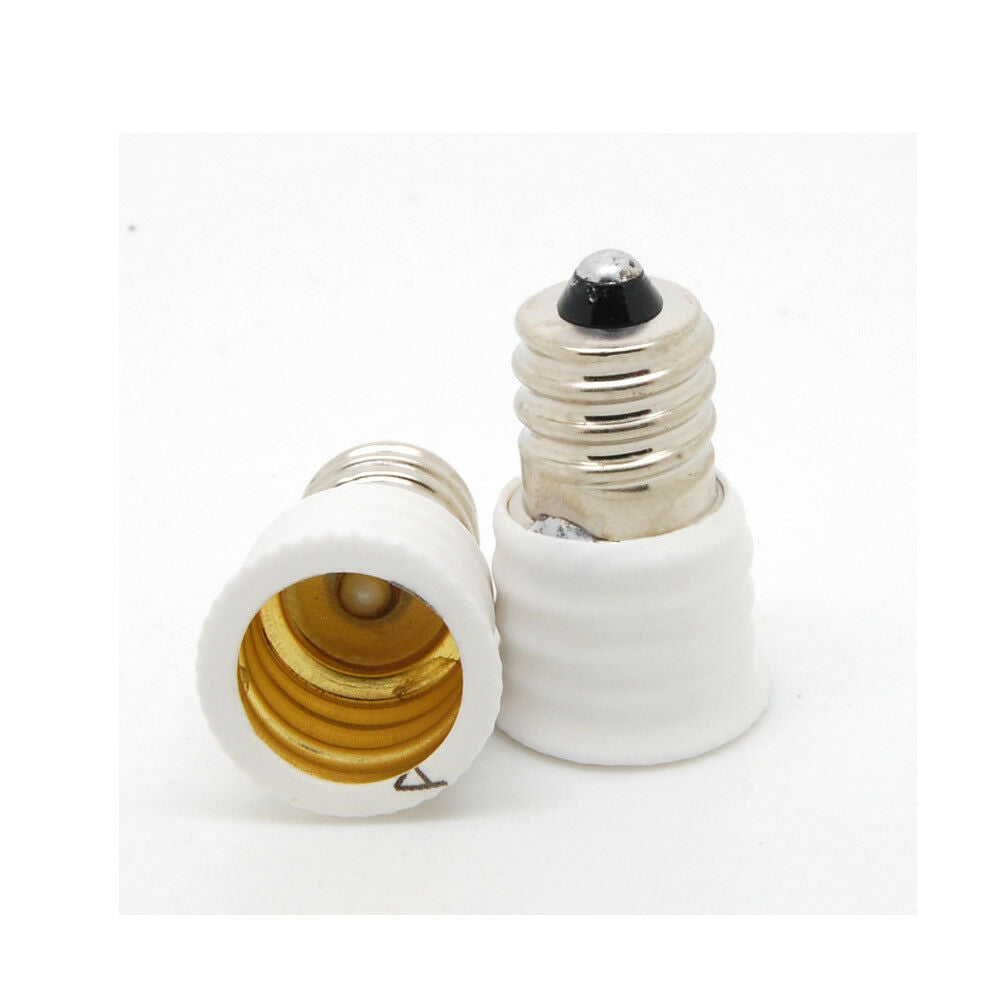 E12 To E14 LED Bulb Lamp Holder Adapter Socket Converter Light Base Candelabra