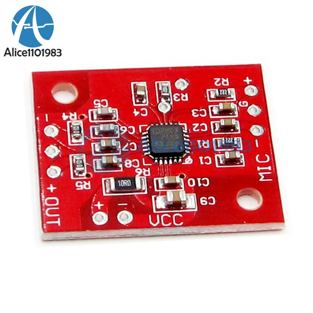 K472 Low Noise Electret Microphones Amplifier Board Replace MAX9812 Module