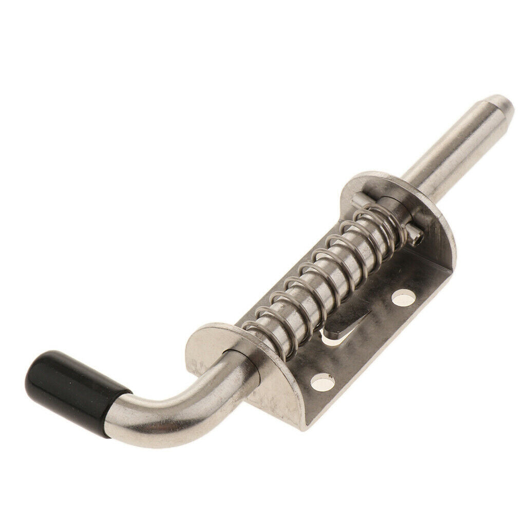 4pcs Cabinet Furniture Spring Latch Barrel Bolt Carriage Accessory with Axle