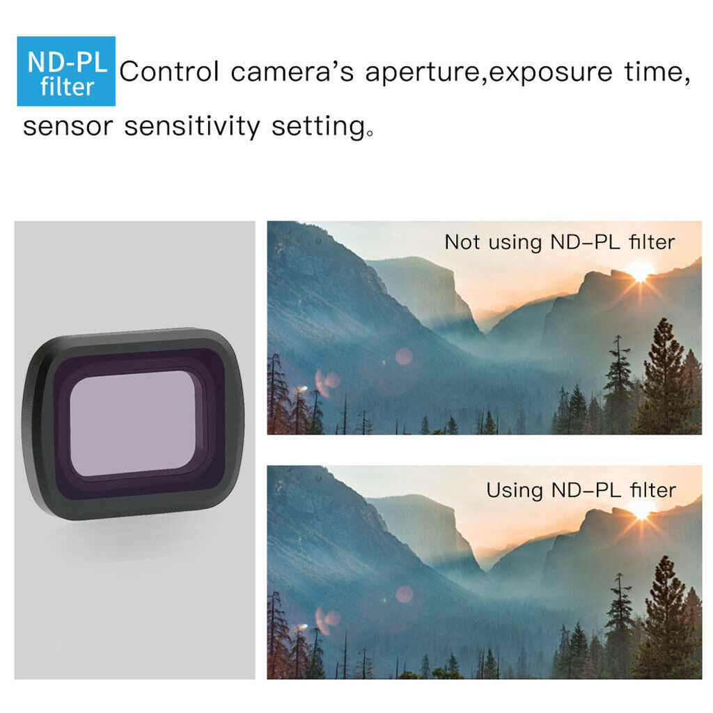 ND4-PL Osmo Pocket Filters for DJI OSMO POCKET Drone