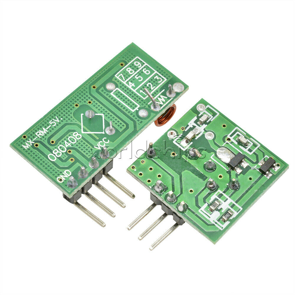 315Mhz RF transmitter and receiver kit Module for Arduino ARM W MCU Raspberry Pi