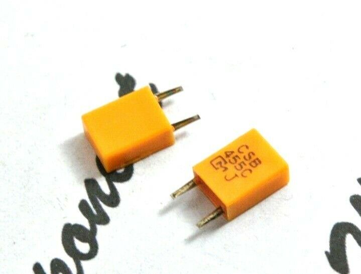 1pcs - MURATA CSB455C 455KHz Quartz filter, resonator