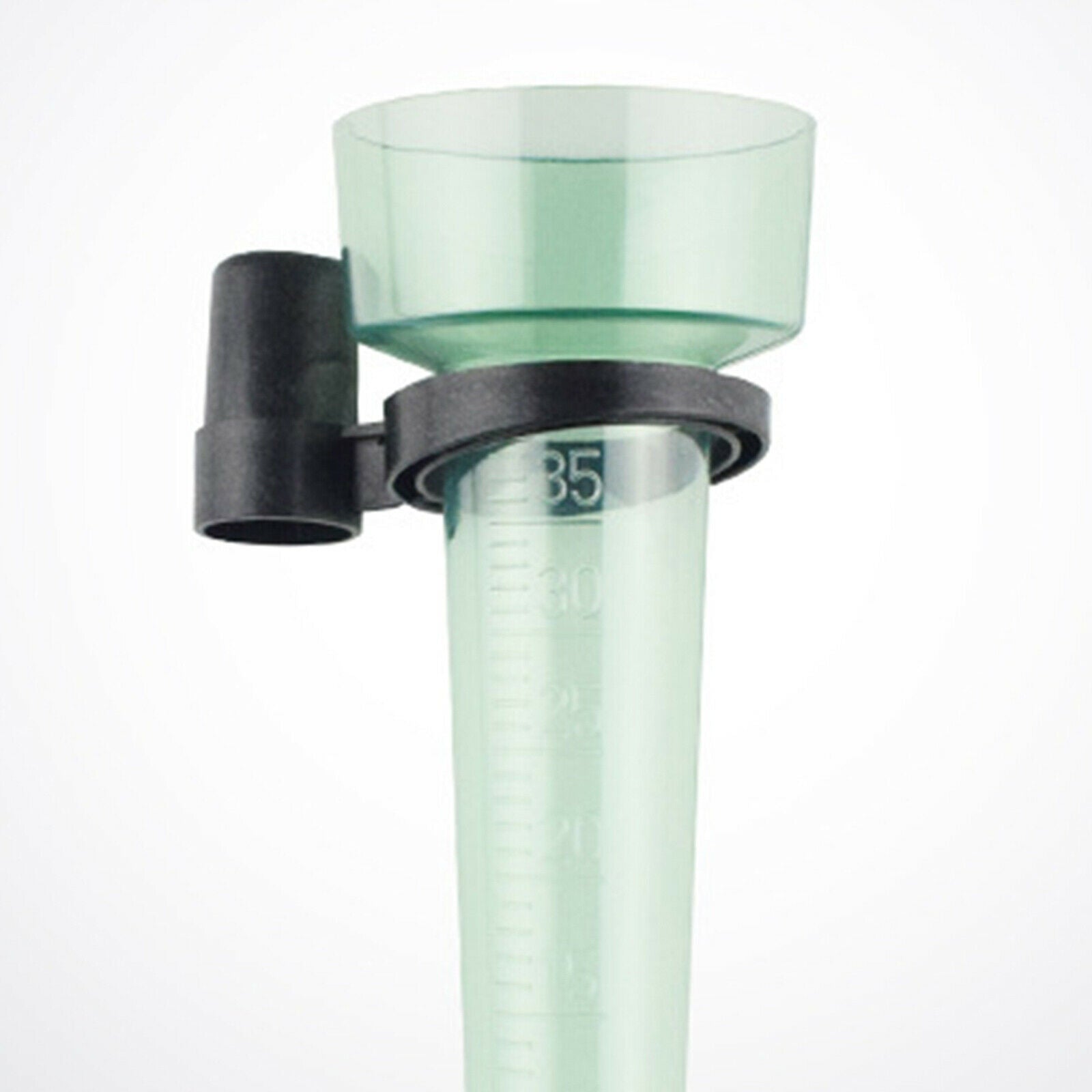 Outdoor Rain Gauge Accurate Up to 35mm Tool for Garden Water Light Green