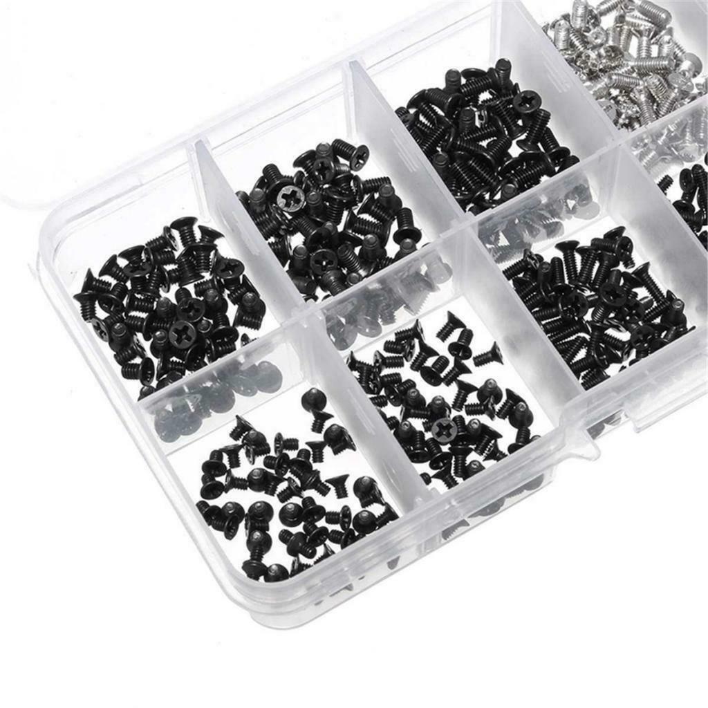 500pcs Universal Laptop Notebook Computer Screw Tool Kit Fit For Dell PC