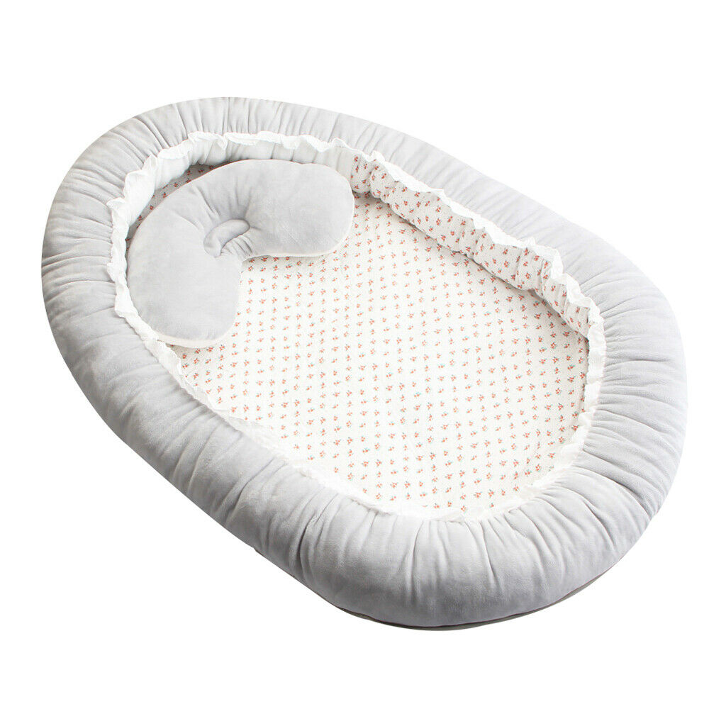 90x60cm Baby Bed Nursery Cradle Newborns Infant Toddler Travel Sleeping Nest