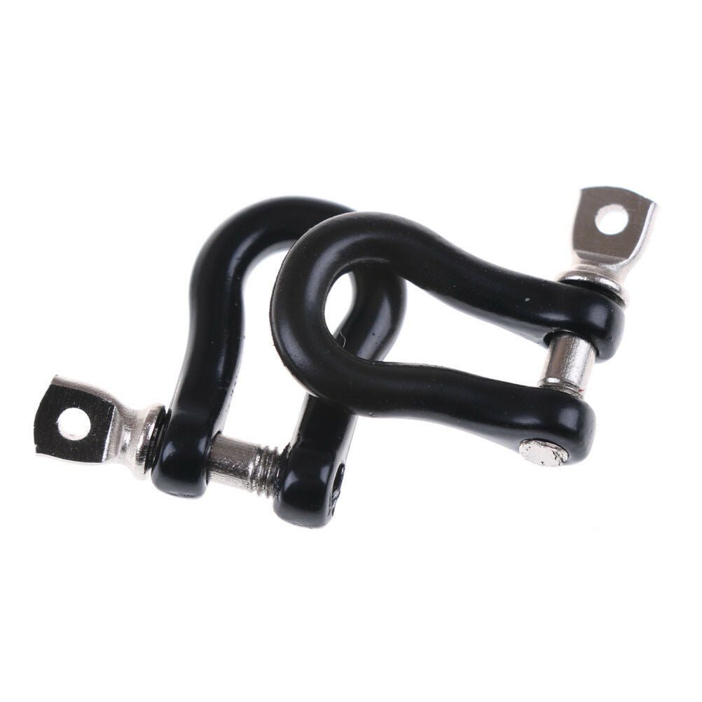 1/10 RC Crawler Car Tow Shackle Bracket Trailer Hook Tow Chain RC Axial Tt