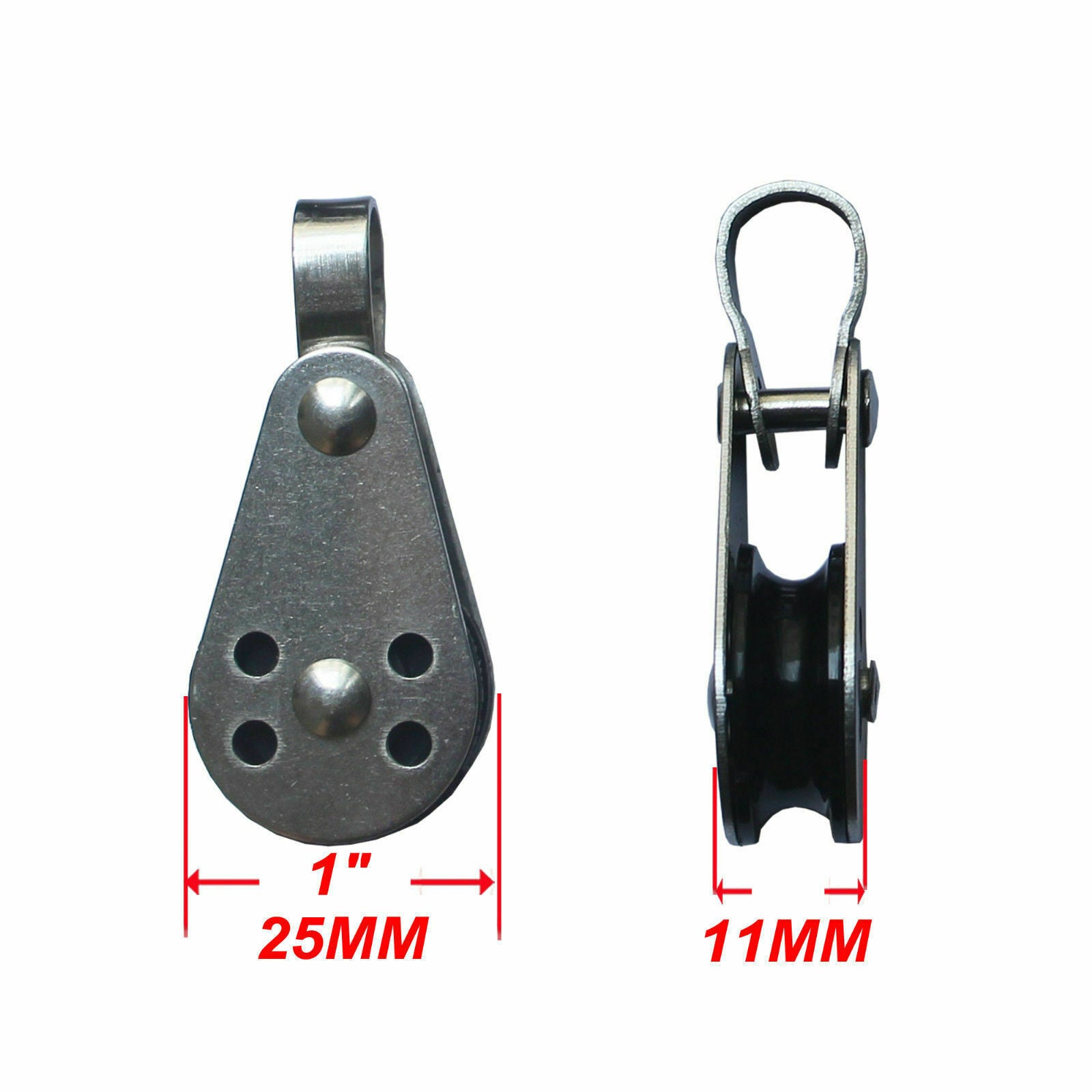 2 Piece Kayak Anchor Trolly Set - Pulley Pulley Pulley Set