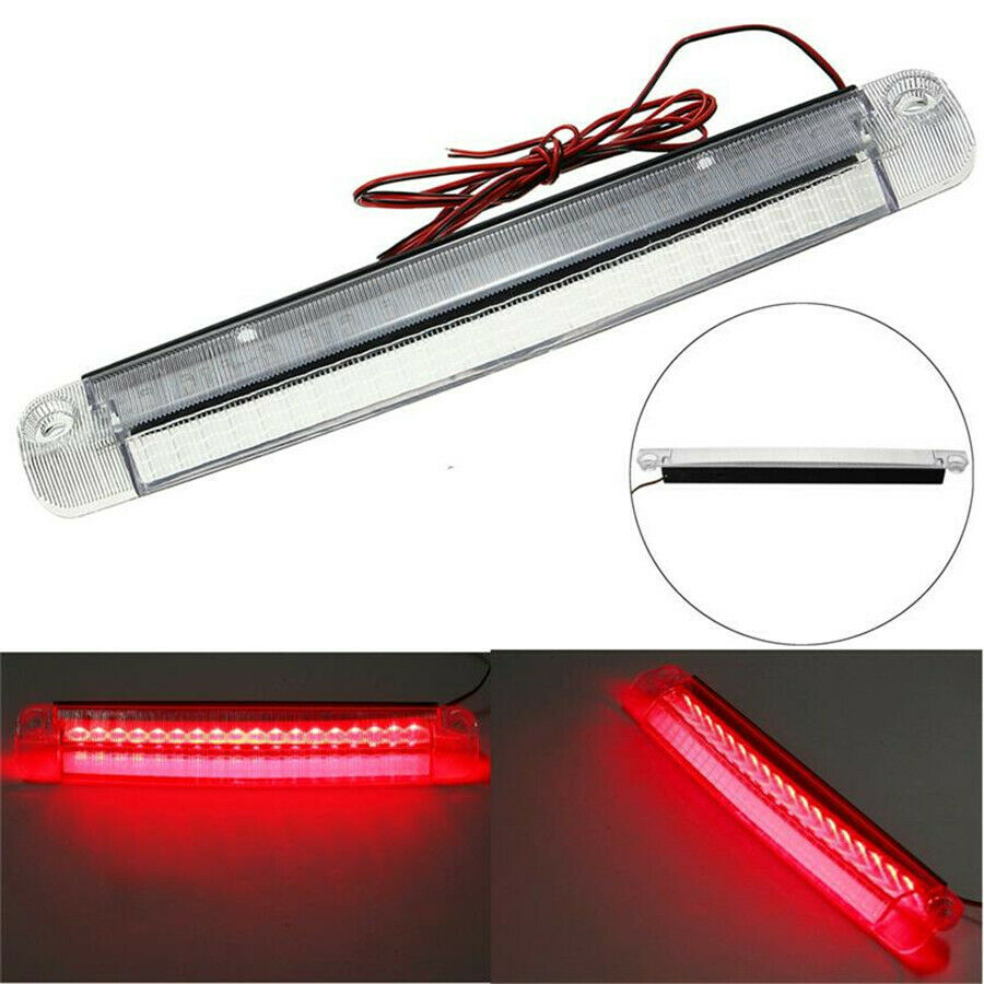 18 LED Car Tail Third Red Brake Stop Light Reversing Lights Strip Bar Warning