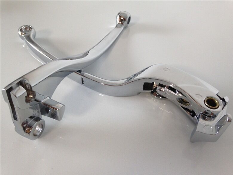 Chrome Brake Clutch Lever For Kawasaki ZX6R ZX10R Z750R Z1000 NINJA 1000 Tourer