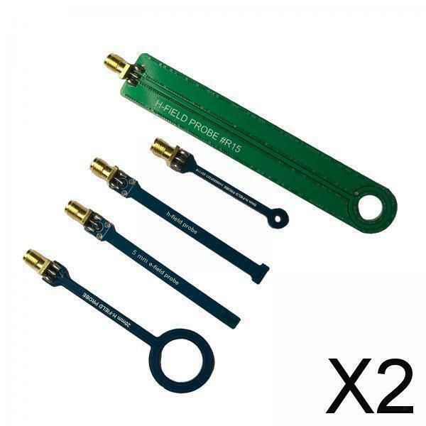 2X EMC EMI Probe 9KHz-3GHz Magnetic Field Probe Electronic Components Tool