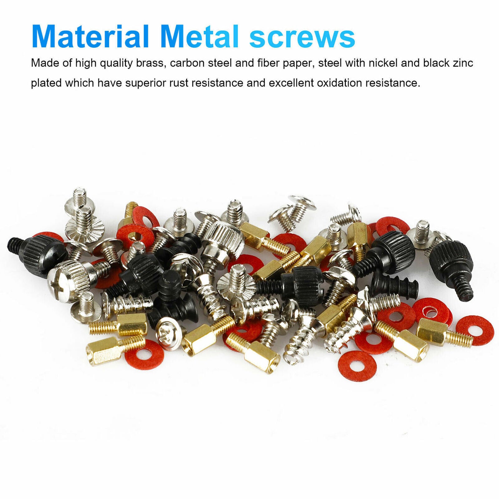300PCS Personal Computer Screw Standoffs Set Kit For Hard Drive Case Motherboard