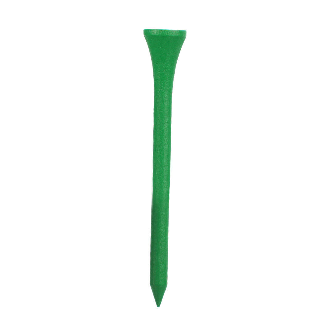 Mixed Colors Wooden Golf Tees - Pack of 200 - 83mm (3 1/4") Golfer Aids Gift