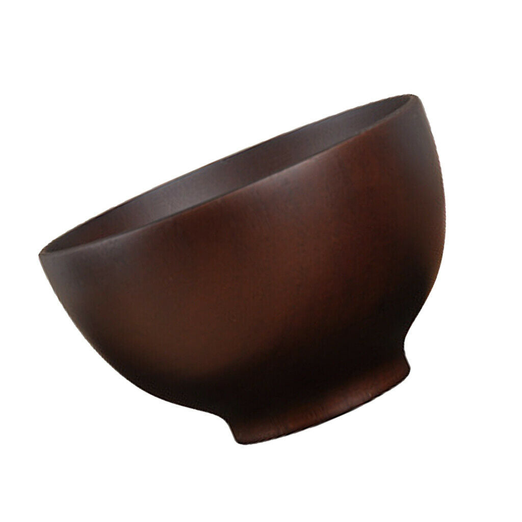 Natural wooden bowl rice bowl soup bowl kids bowl