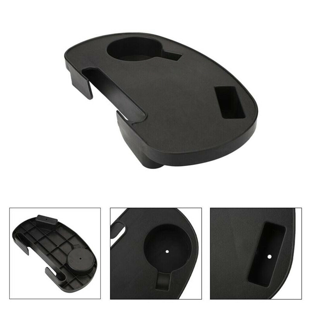 2 Pieces   Folding Reclining Chair  Table Tray Cup Holder