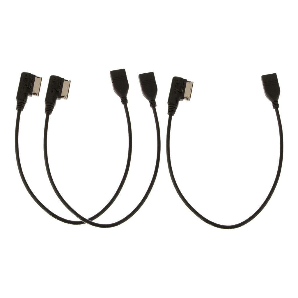 3 USB Interface AMI MMI Audio AUX MP3 Adapter Cable For Audi Q5 Q8 Q7 A4/6L