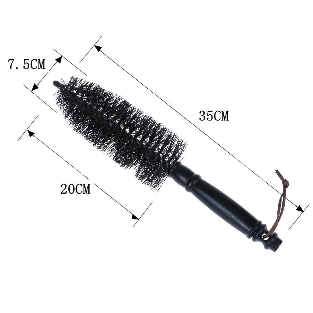 1Pc Car black truck wheel tire rim brush washing tool grille wheel engine.l8
