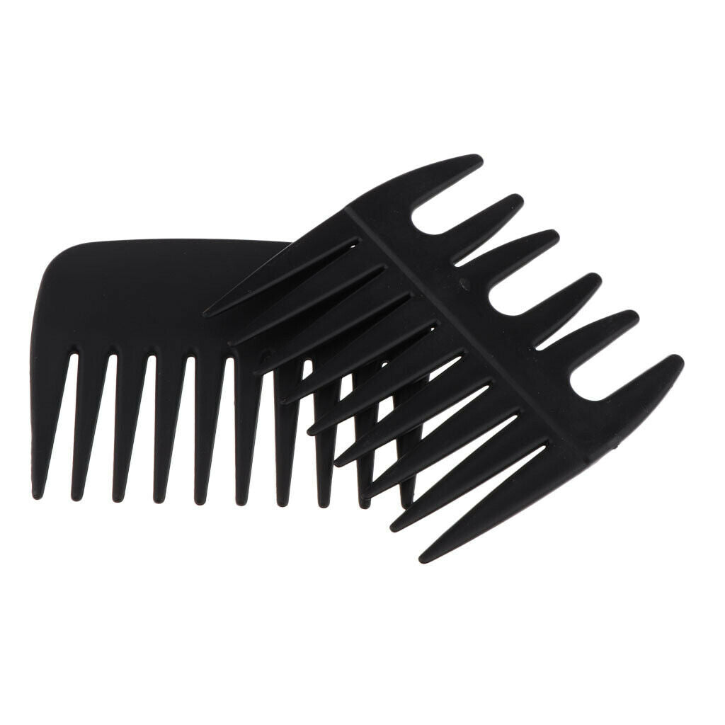 3â€™â€™ No Static Small Travel Pocket Size Detangling Comb Large Tooth Plastic