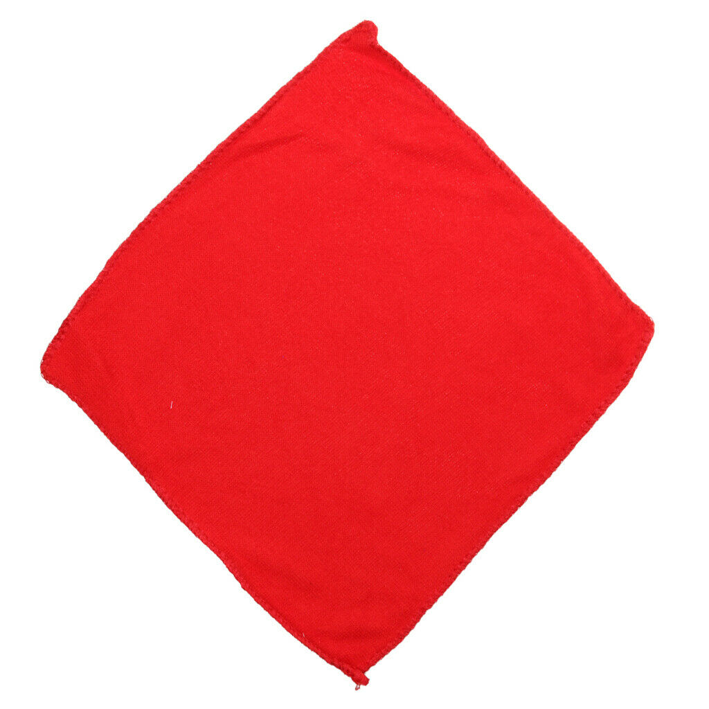 4X Nano Billiard Cue Clean Towel Pool Table Cue Ball Fishing Rod Towel Red