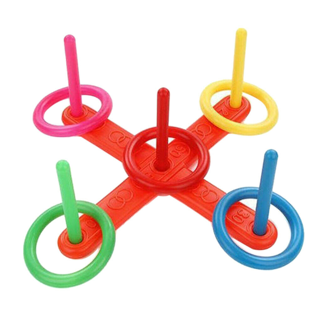 Outdoor Garden Games Ring Toss Toys for Children Family Boys Girl Gift