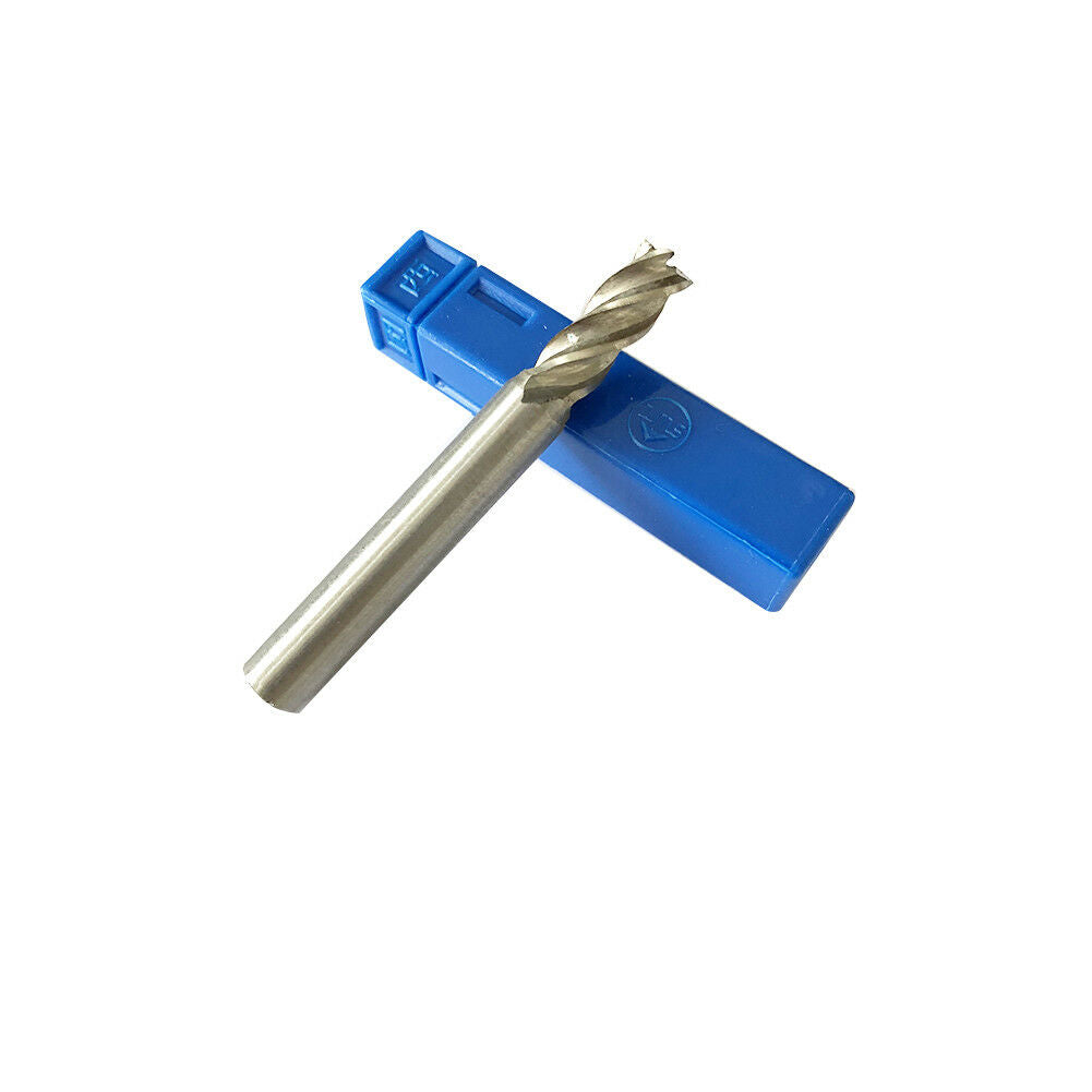 10Pcs/set 2-12mm HSS Straight Shank 4 Flute Cutter End Mill CNC Drill Bit Tool