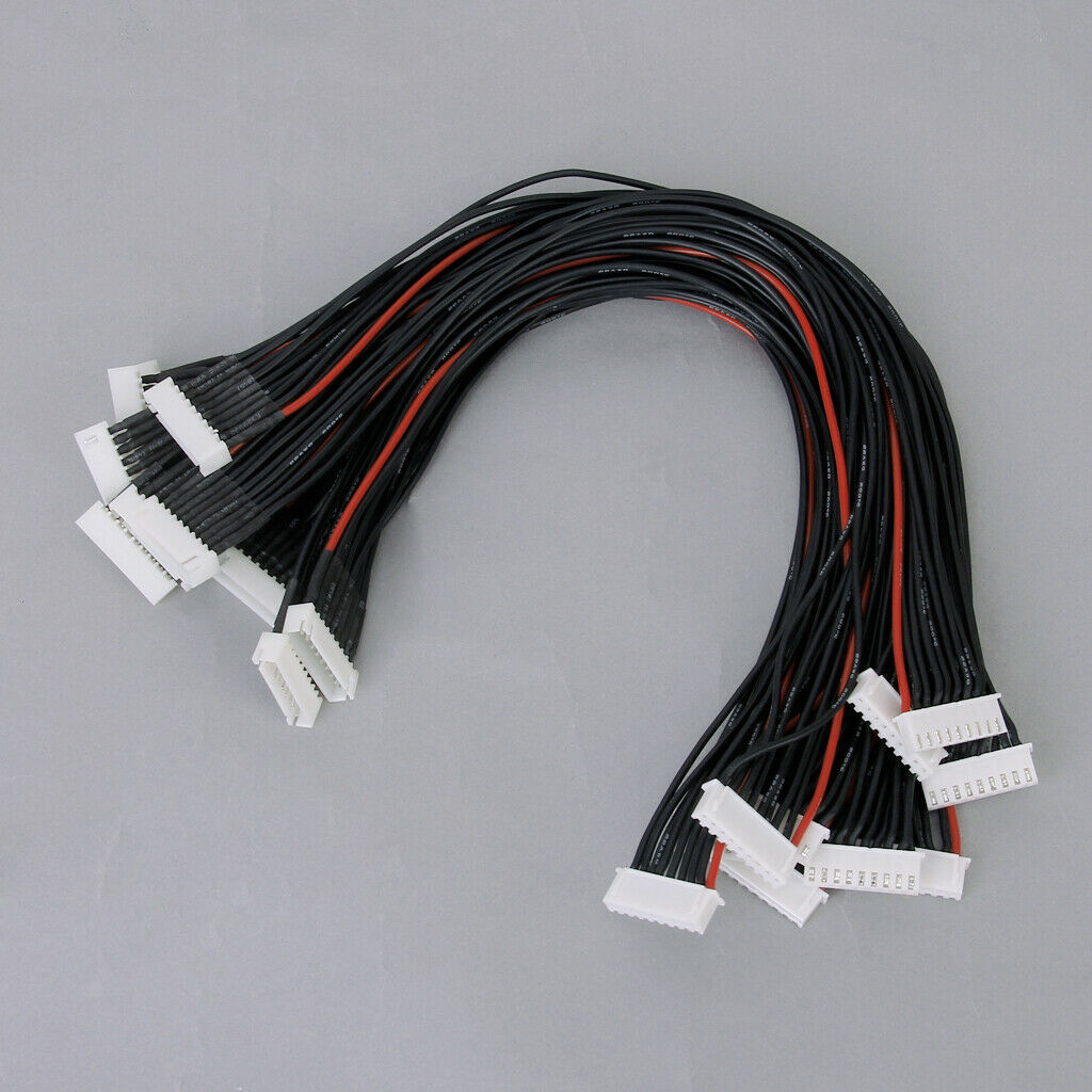 20Pcs JST-XH 8S+12S Lipo Balance Extension Lead Charger Wire Cable 30cm