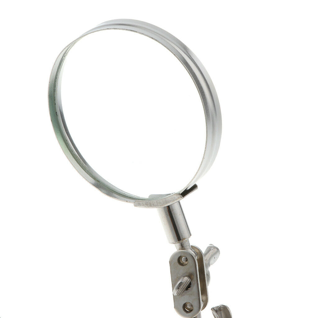 5X Magnifying Glasses Auxiliary Clip Magnifier Support For Soldering Jewelry