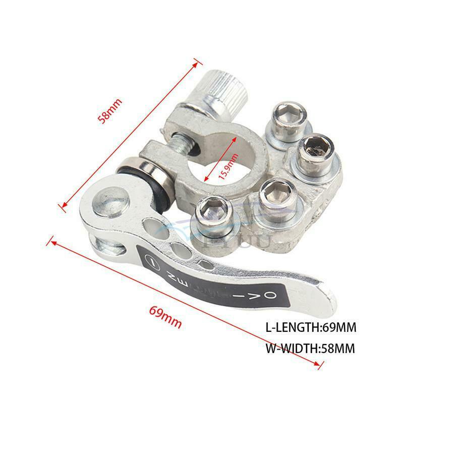1 Pair Battery Terminal Connector Clamp Quick Release / Adjust Disconnect Tool