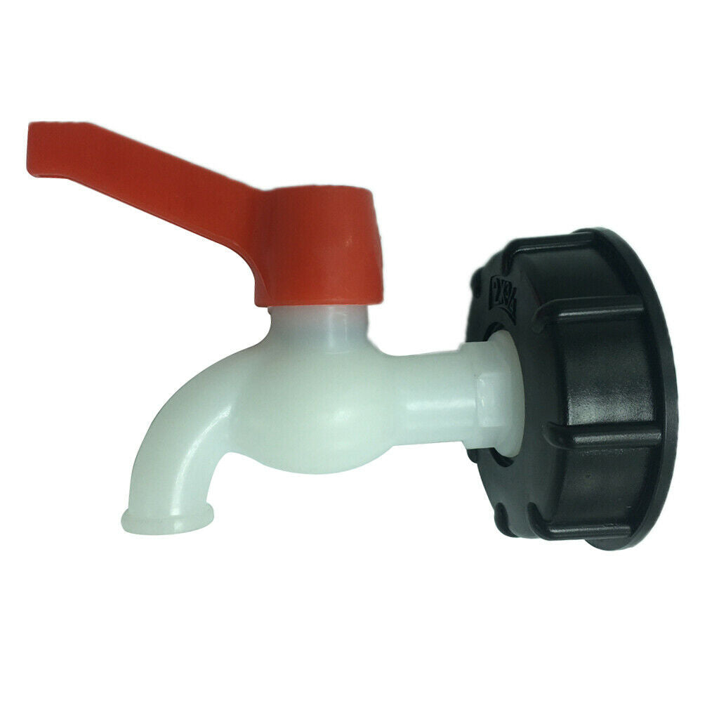 60mm Hose Valve Outlet Faucet Hose Connector Adapter For IBC Container