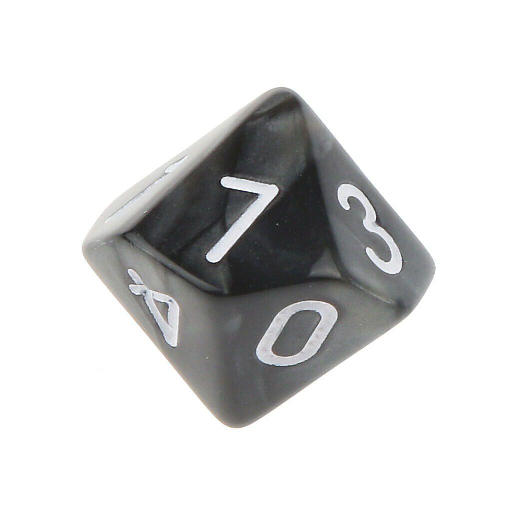 Multi sided dice set of 20 D10 Dungeons D&D RPG Role play