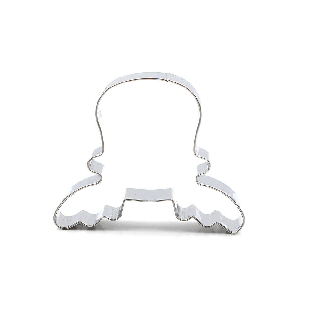 christmas reindeer head cookie cutter biscuit metal mold tool stainless st.l8