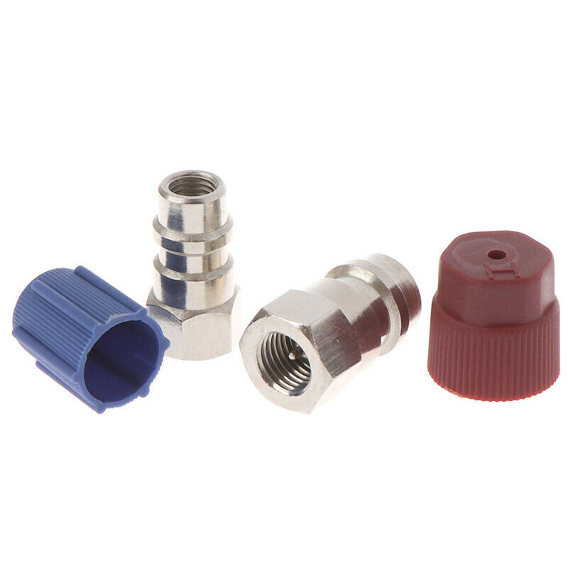R-12 to R-134a Retrofit Conversion Adapter Fitting 1/4 SAE Valves Kits P gtfw Lt