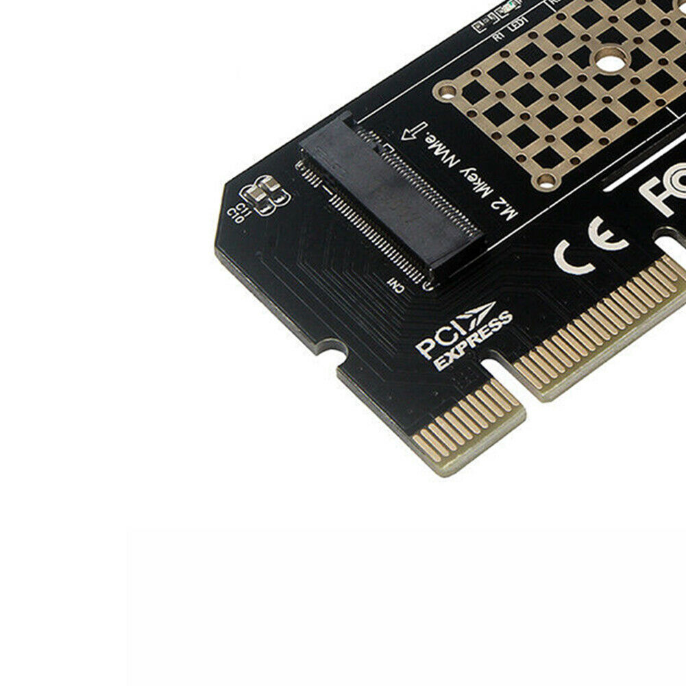 M.2 NVME PCIE to M2 Adapter NVME SSD M2 PCIE X16 Expansion Card Computer Adapter