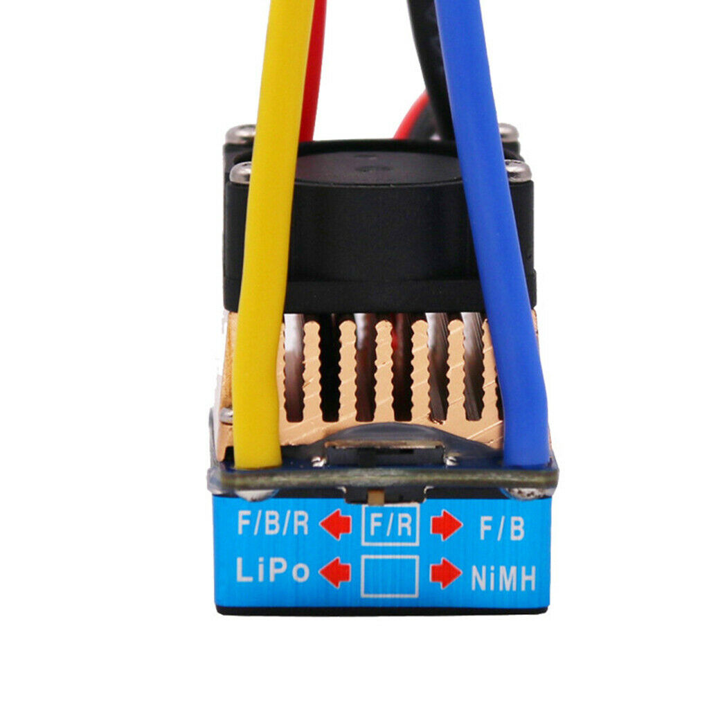 Brushed Motor 55T 60A Brush Speed Controller ESC Regulator for RC Car Truck