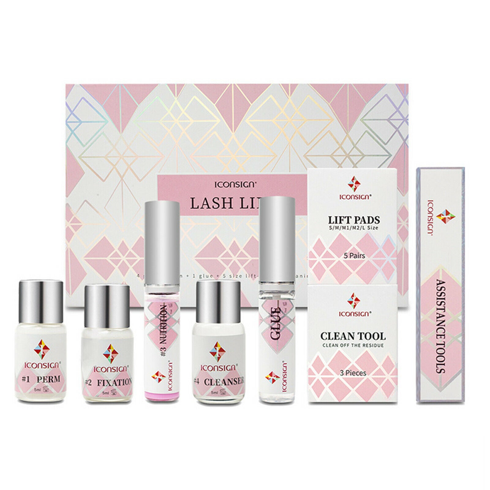 Professional Lash Lift Kit Lash Curling Long-Lasting Curl Suitable for Salon