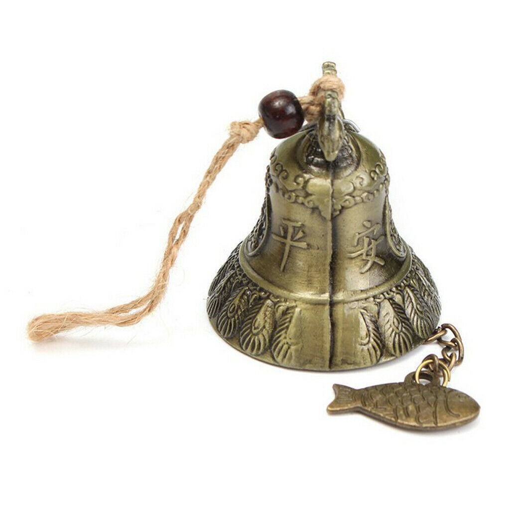 Metal Bells Wind Chime Garden Yard Charm Hanging Feng Shui Ornament