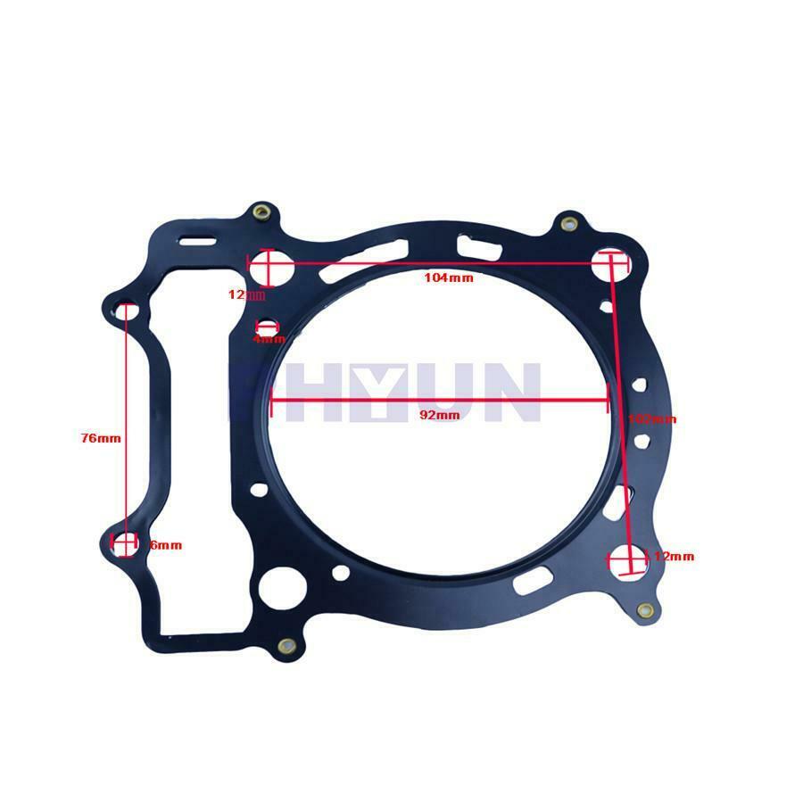 For Yamaha YFZ450 2004-09/ 2012-13 Complete Cylinder Gaskets Top&Bottom End Kit