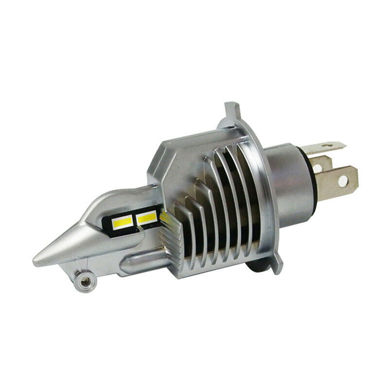 1x Motorcycle Car H4 9003 HB2 LED Headlight Bulb 6000LM Hi/Low Beam Built-in fan