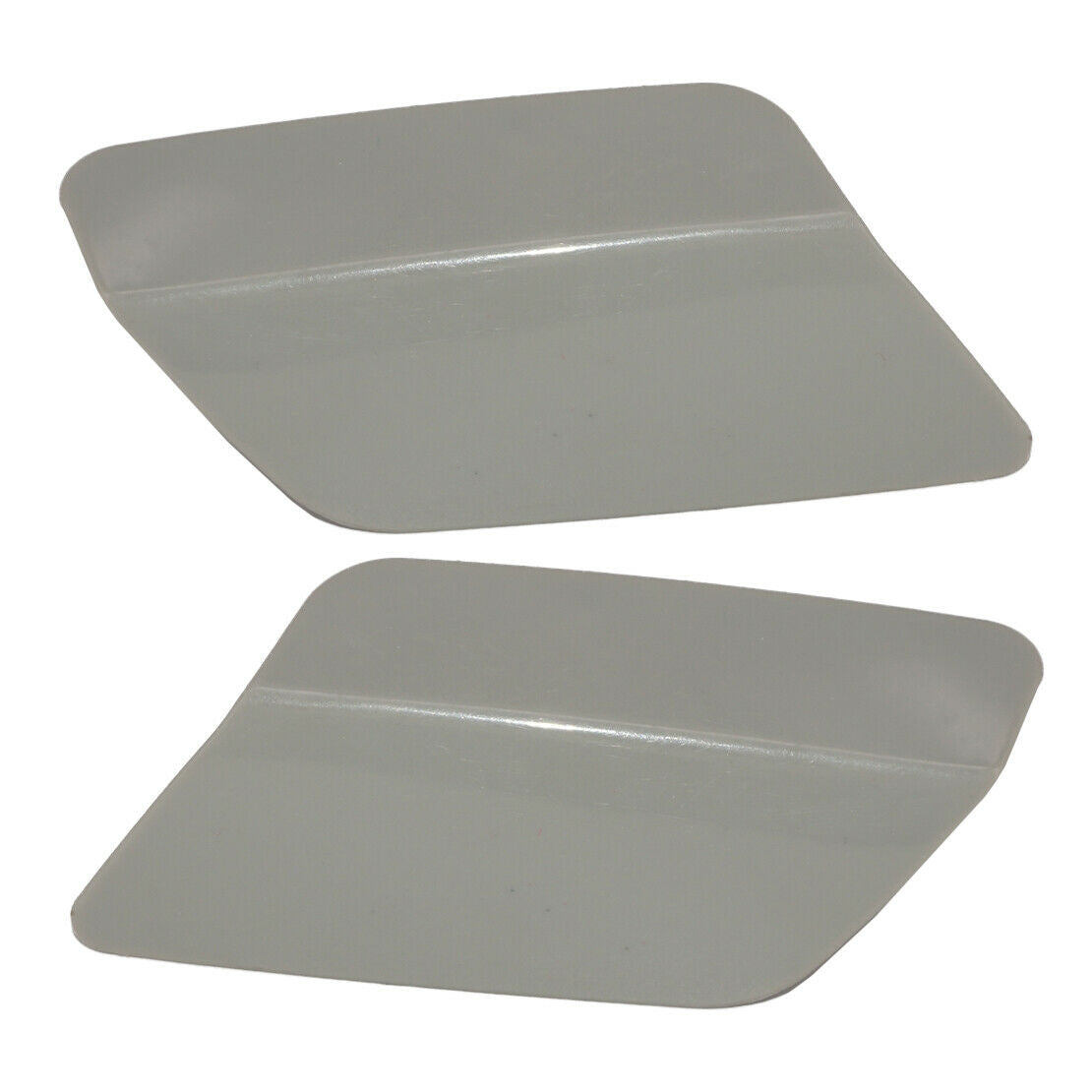 Pair Headlight Washer Jet Nozzle Cap Trim fit for BMW E92 E93 LCI 09-13 ABS as